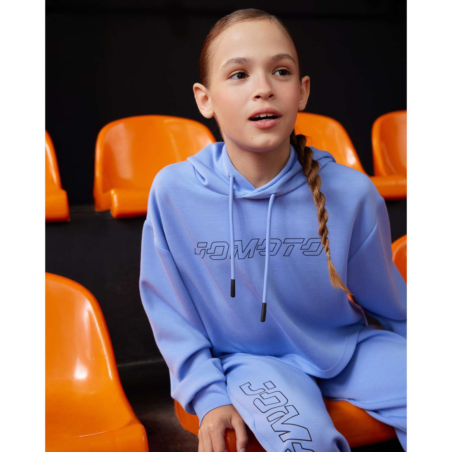 Худи спортивное Jomoto W25JO3-JG11Atg-66 - фото 7