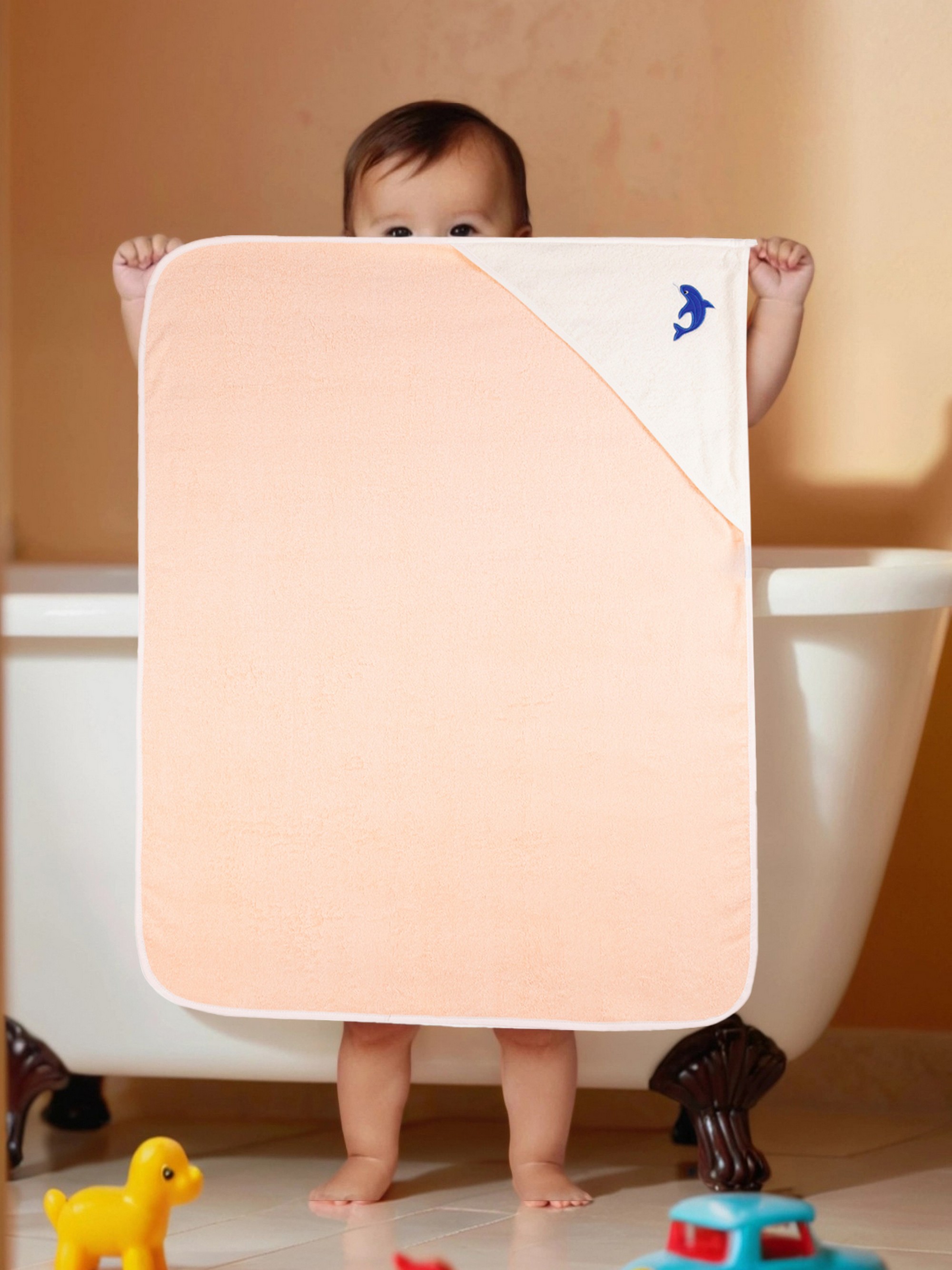 Полотенце уголок Wellness Малыш-23/01_Д 80 x 100 см 1 шт. - фото 2