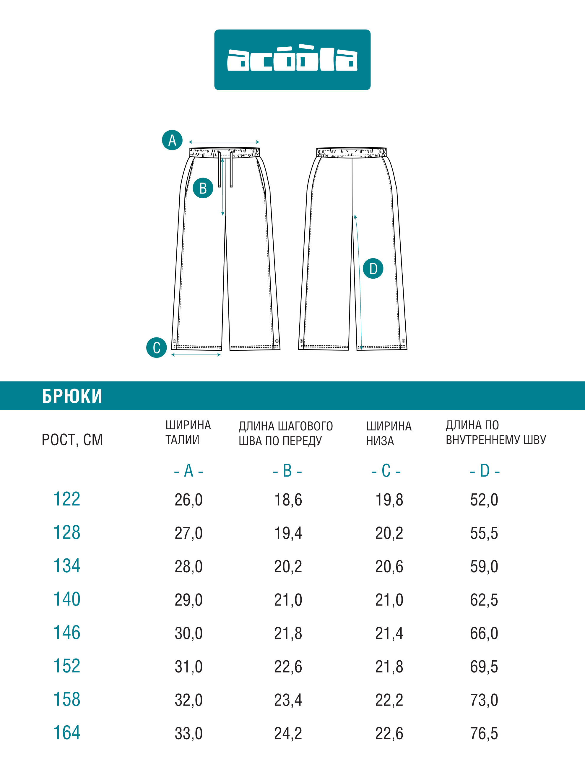 Брюки Acoola 20240460015_0092641 - фото 6