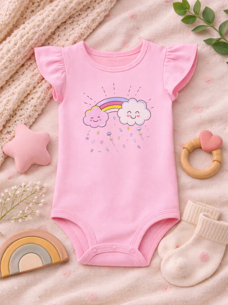 Изображение товара Боди для новорожденных девочек Mami-kids 62 из 100% хлопка Изображение товара Боди для новорожденных девочек Mami-kids 62 из 100% хлопка