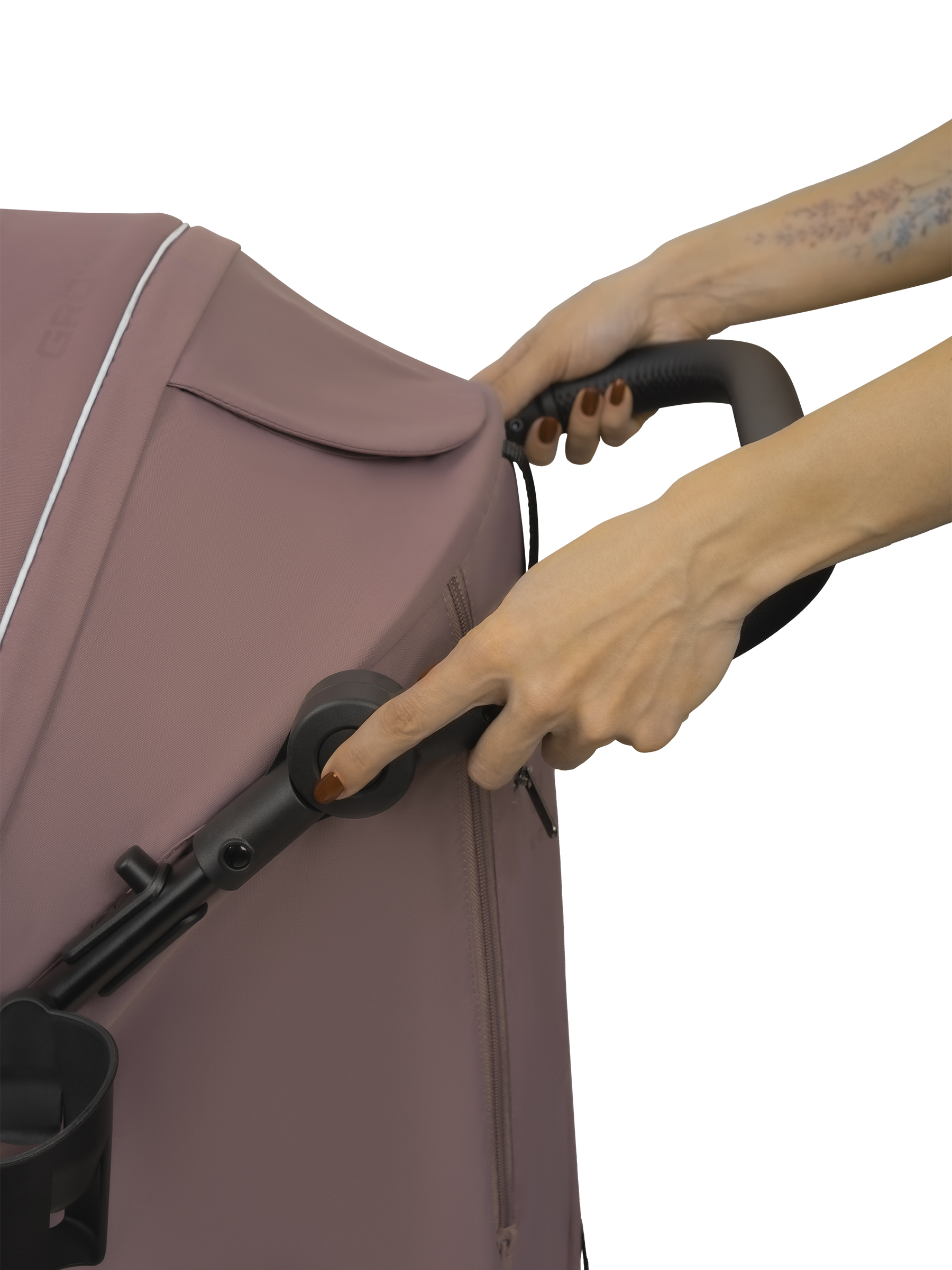 Коляска прогулочная JOVOLA Selena SL, розовый - фото 27