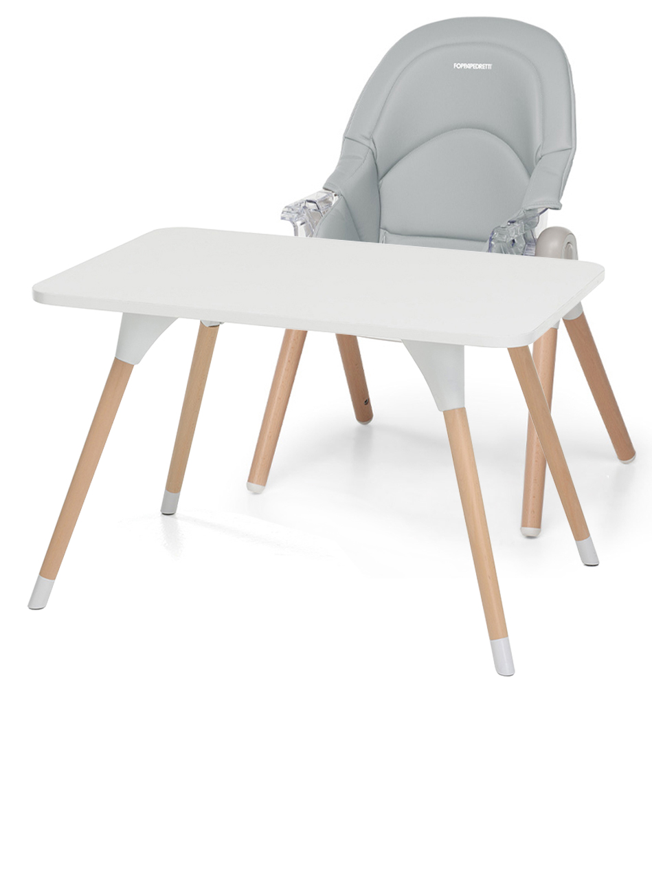 Стульчик для кормления Foppapedretti Bonito серый - фото 17
