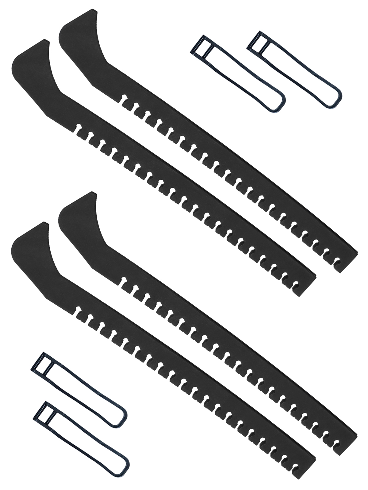 Чехлы для коньков Задира на лезвия универсальные 2 пары - фото 1