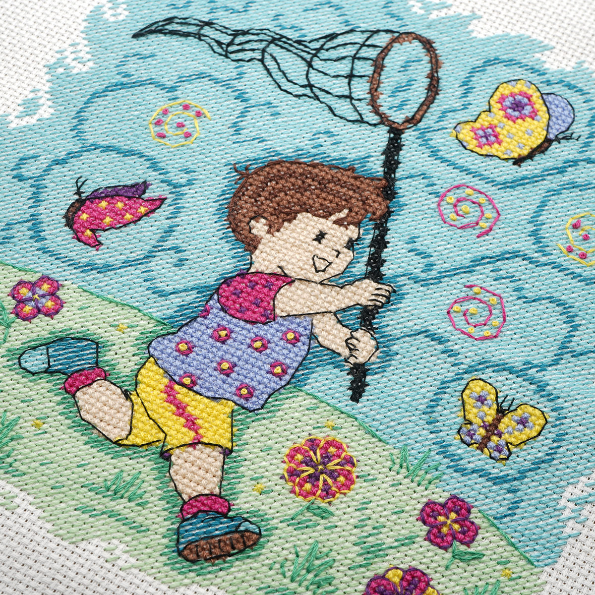 Набор для творчества Созвездие вышивание Бабочка - фото 4