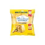Чипсы Московский картофель рифленый со вкусом сыра Пармезан 60г + соус Heinz сырный 84.5г