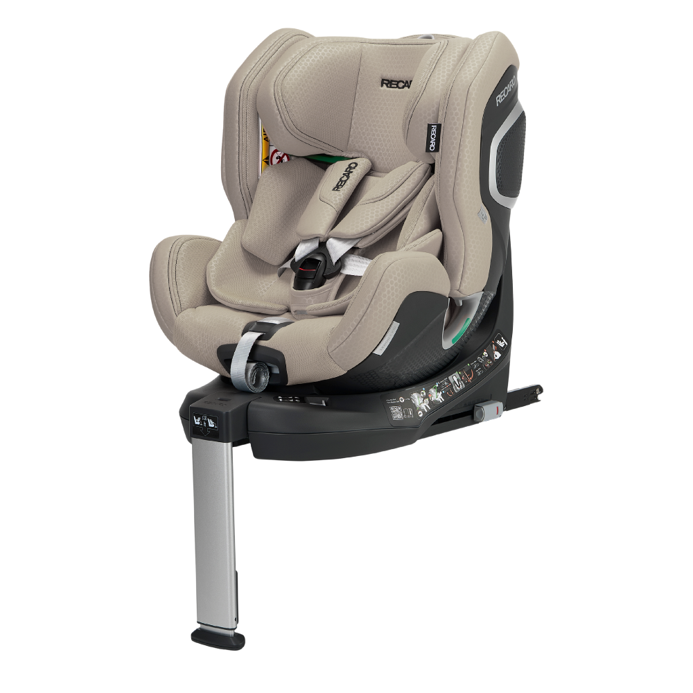 Автокресло Recaro Xenon 1 KID Isofix 0+/1/2 (0-25 кг) бежевый - фото 7
