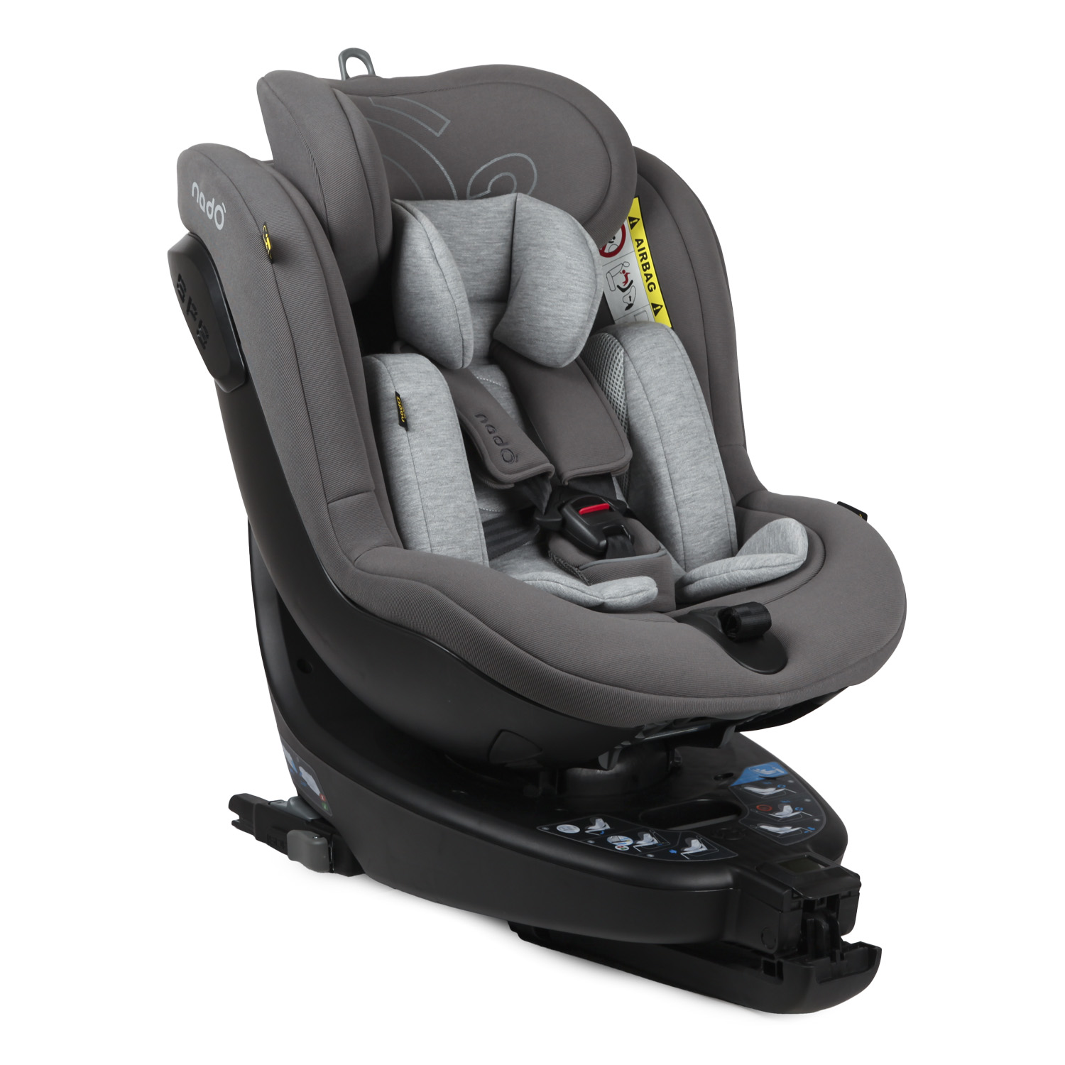 Автокресло nado Coconut ash Isofix 0+/1 (0-18 кг) - фото 10