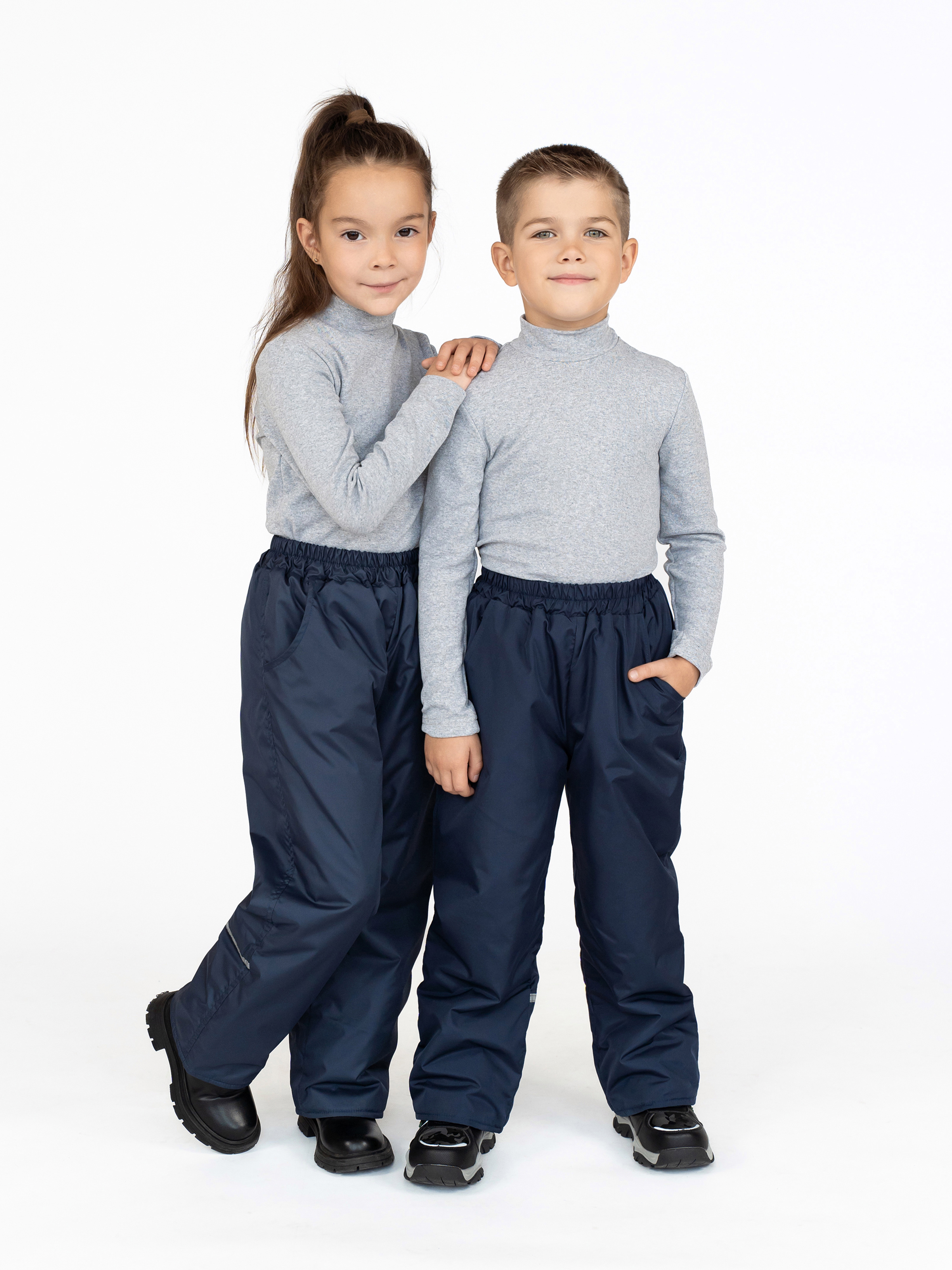 Брюки Arctic kids 10-003/1 синий - фото 5