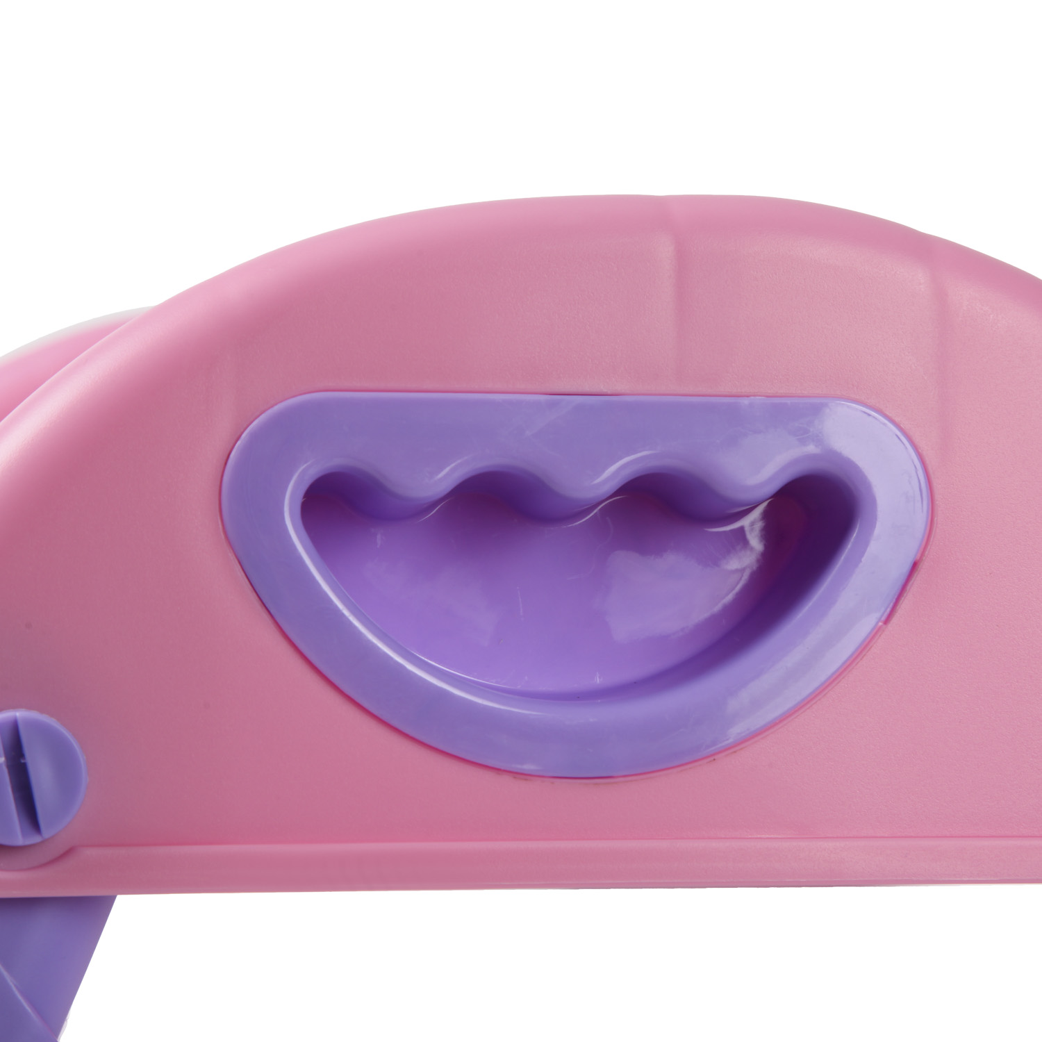 Накладка на унитаз Babyton Pink со ступенькой розовый - фото 8