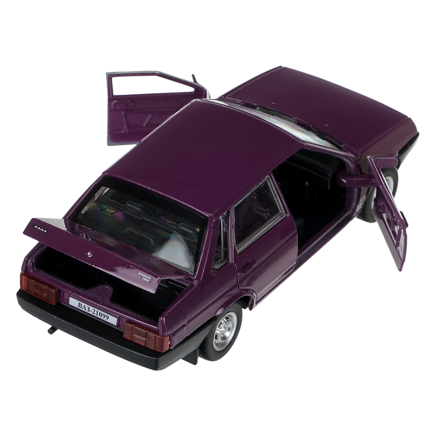 Автомобиль Технопарк ВАЗ 21099 1:32 410436 - фото 4