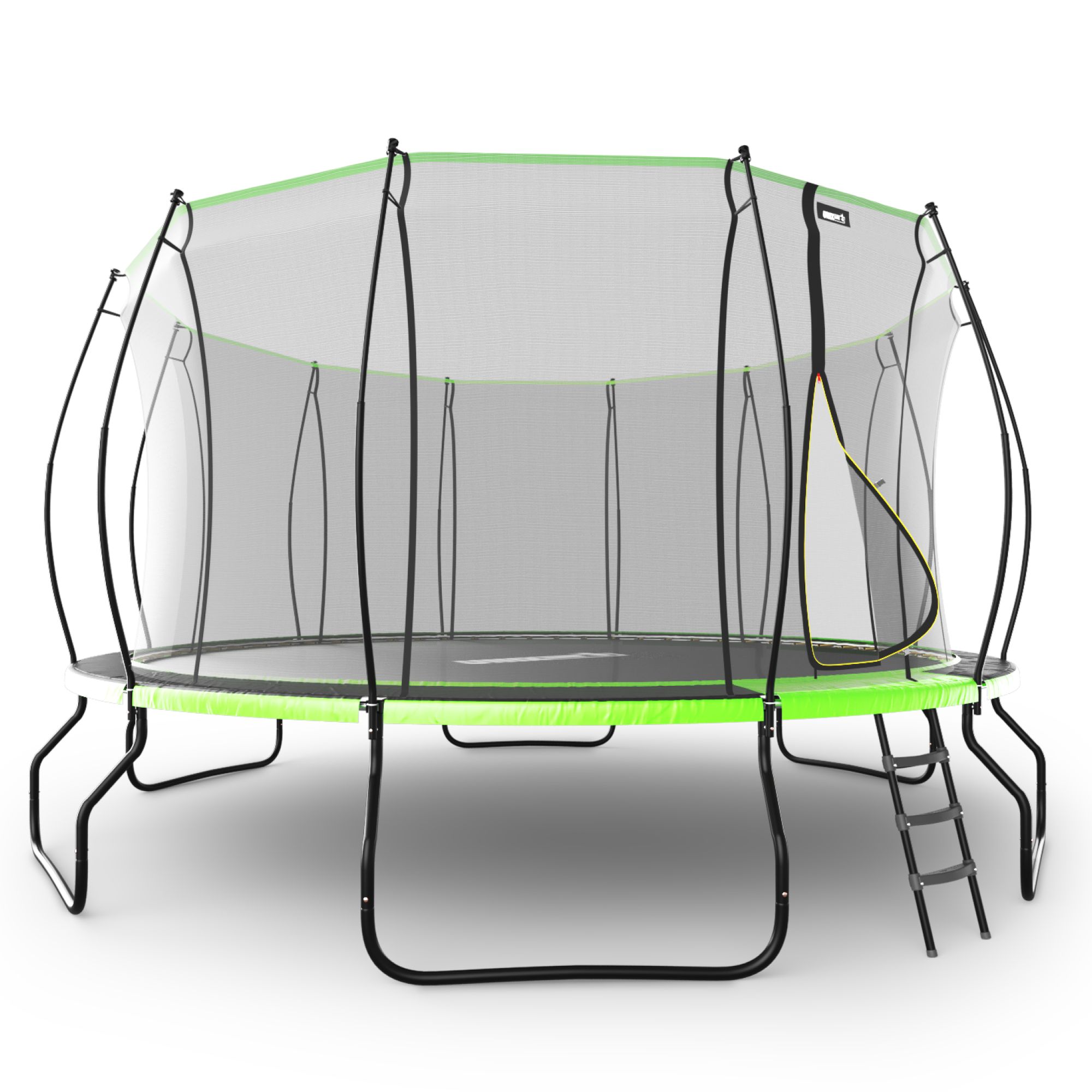 Батут каркасный UNIX line Ufo 16 ft Green диаметр 488 см до 150 кг - фото 17