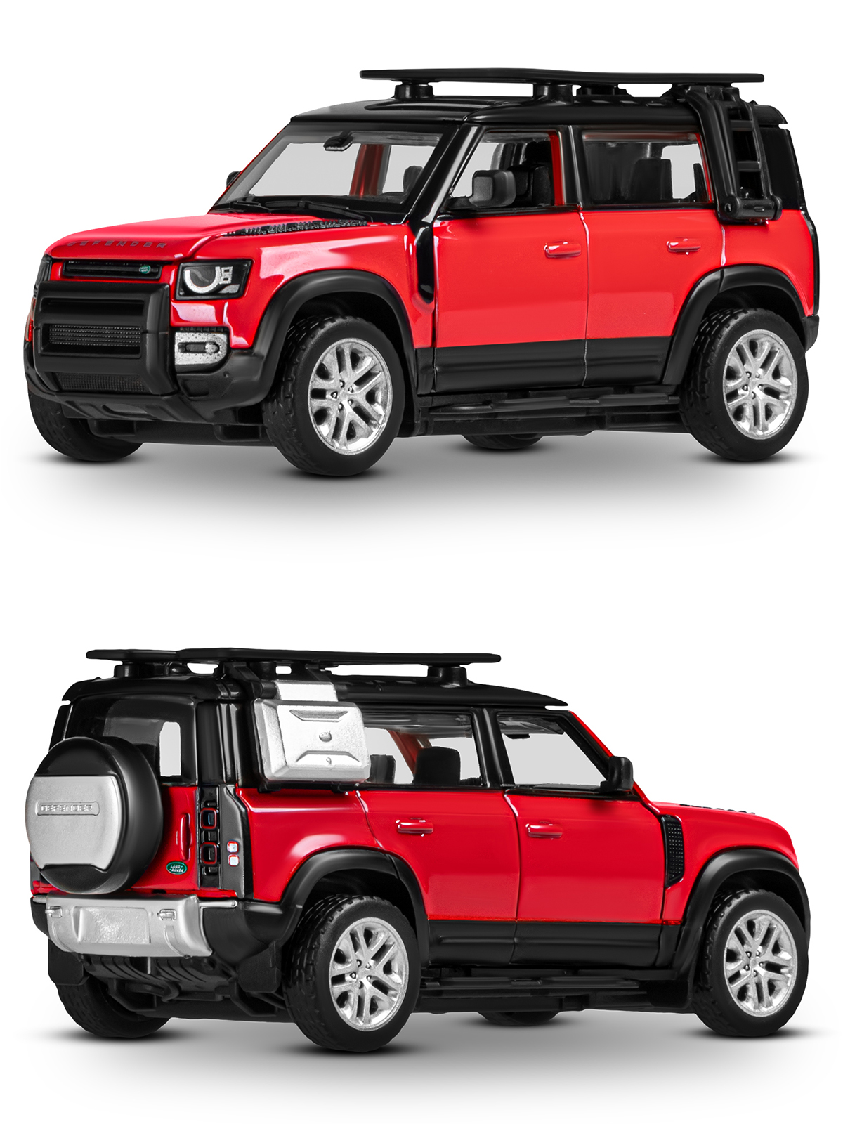 Автомобиль AUTODRIVE Land Rover Defender 110 Сборная модель 1:43 JB1251654 - фото 14