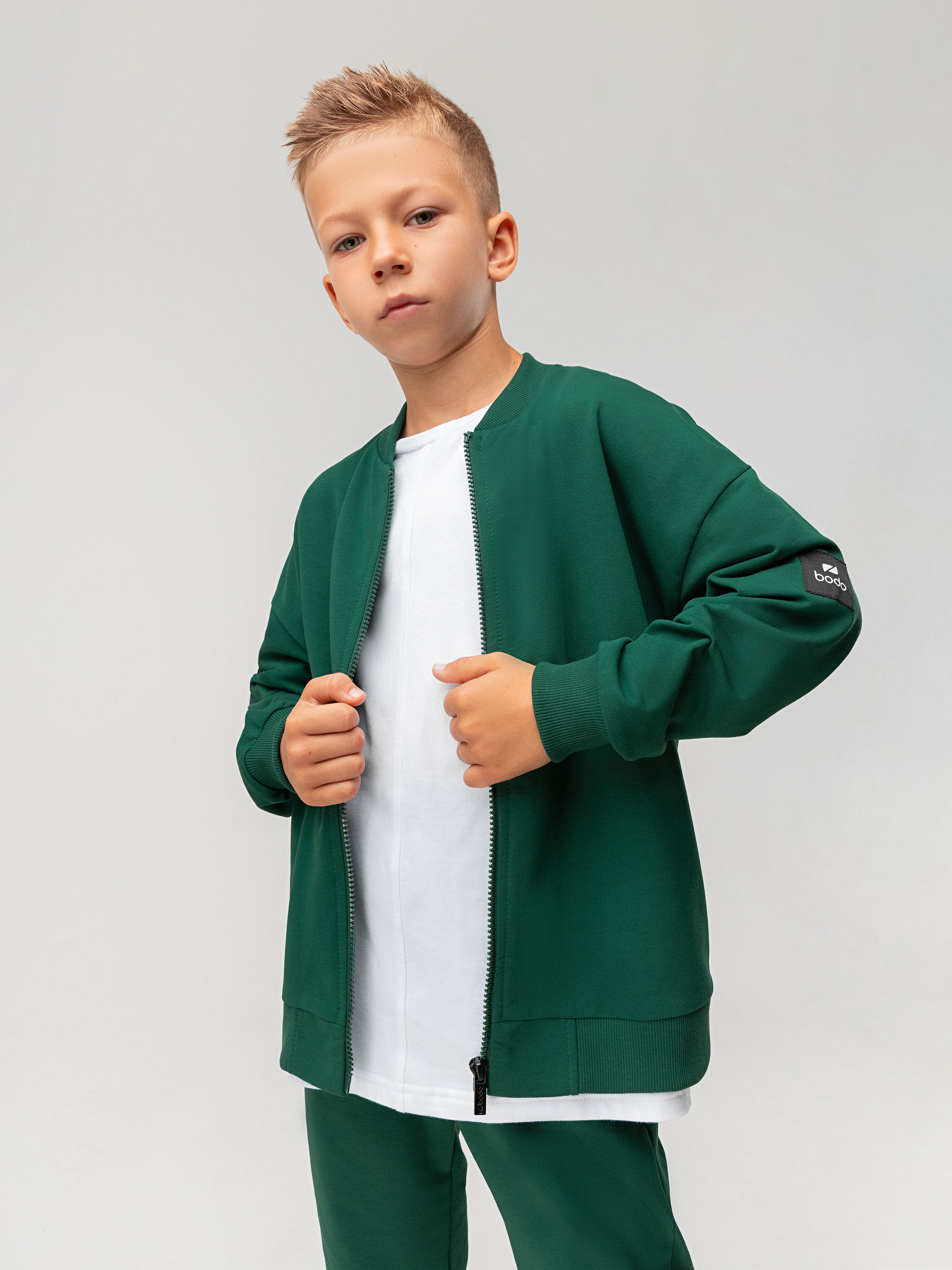 Костюм спортивный Bodo 11-537MU_изумрудный - фото 6