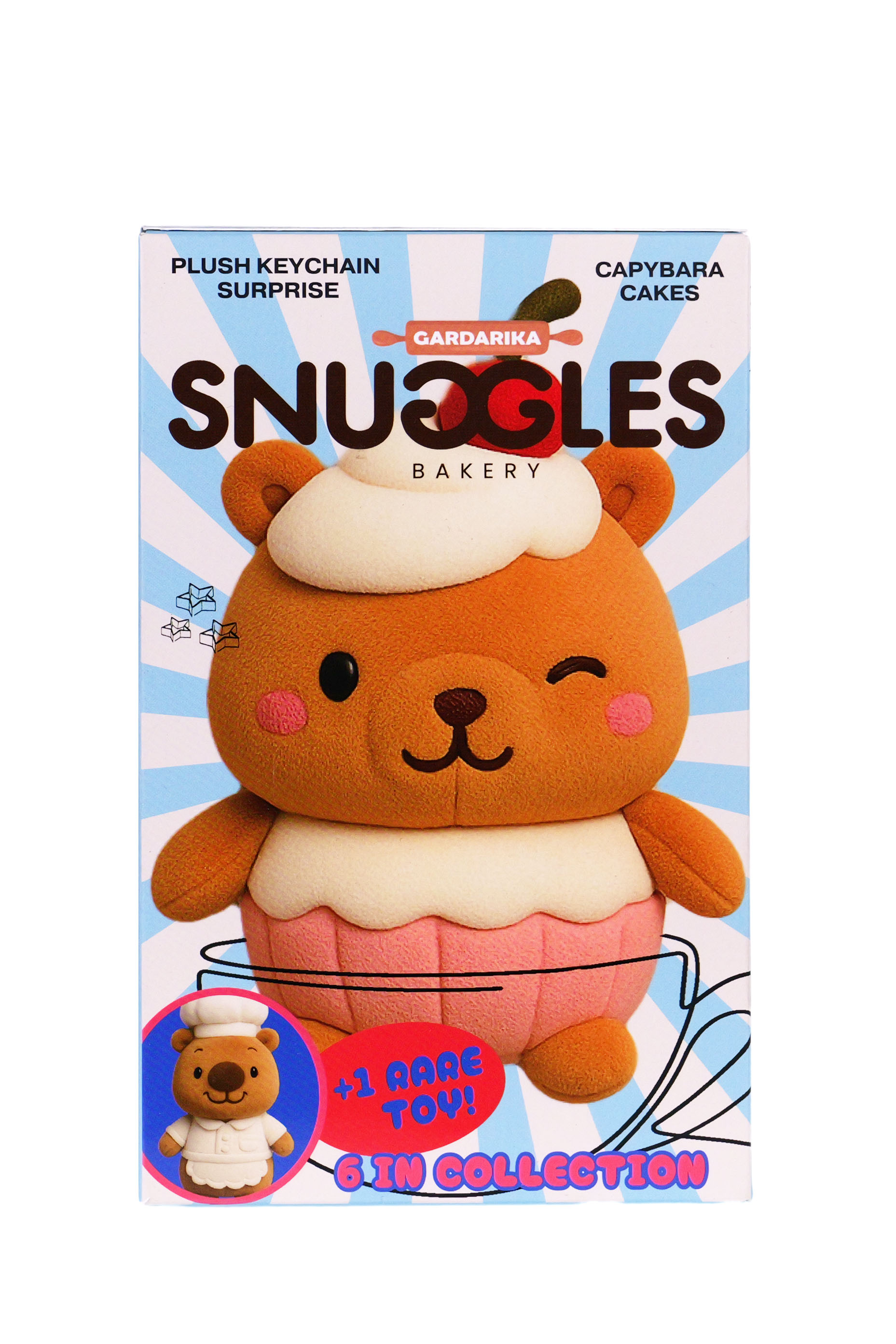 Мягкая игрушка Snuggles Bakery капибара Капиповар - фото 9