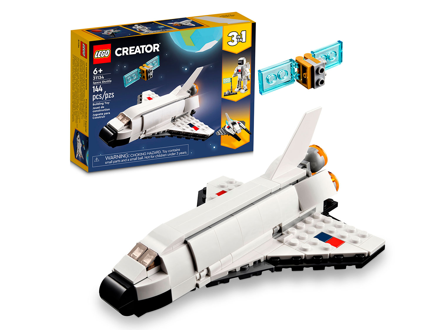 Конструктор LEGO Creator Космический шаттл 31134 144 дет. - фото 1