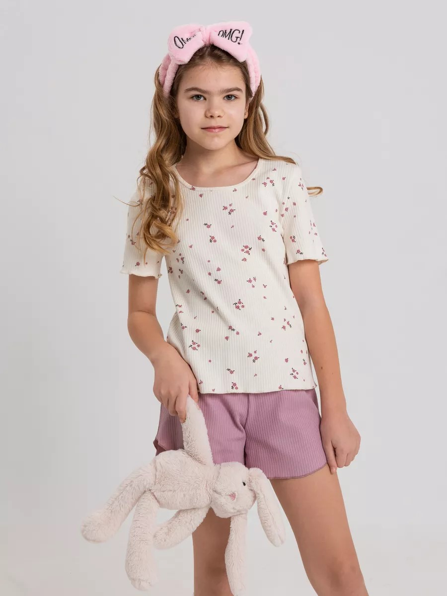 Пижама MiloTa КДЛ07/цветы - фото 2