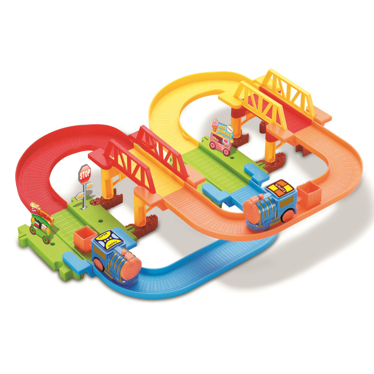Набор железнодорожный Devik Toys 3110161 - фото 1