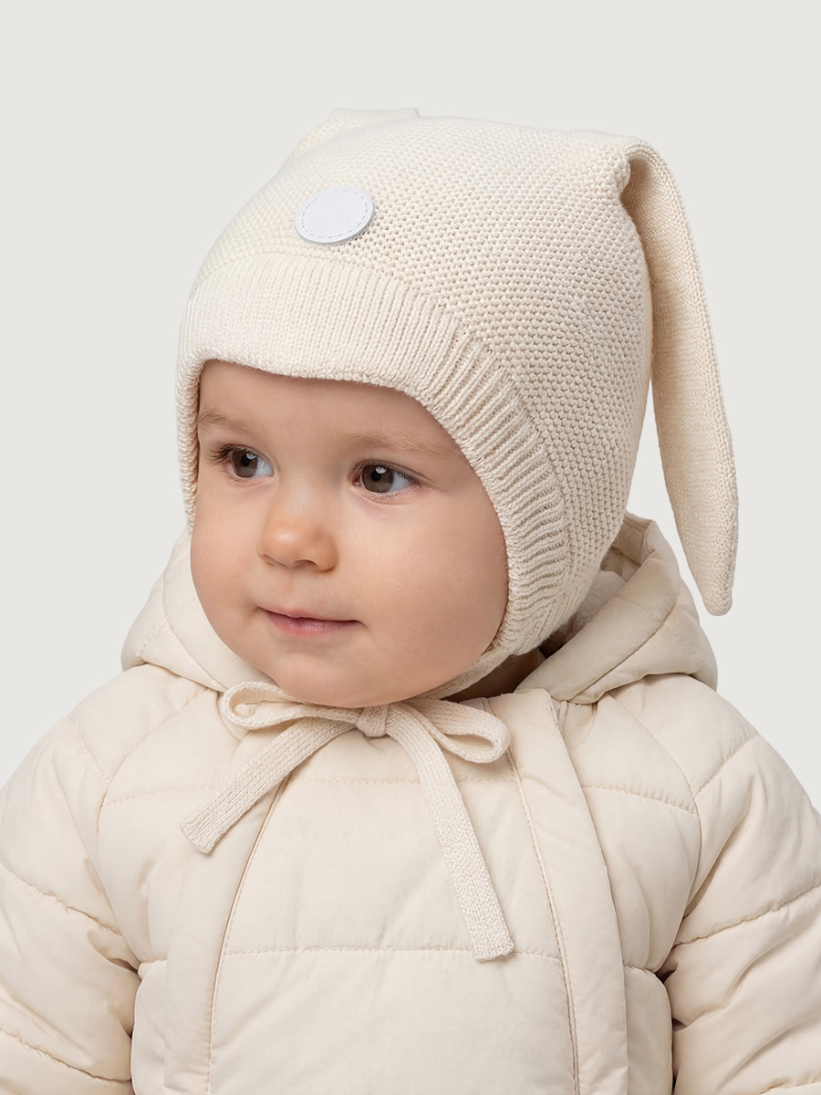 Шапка NIKASTYLE 11м11525 молоко - фото 1