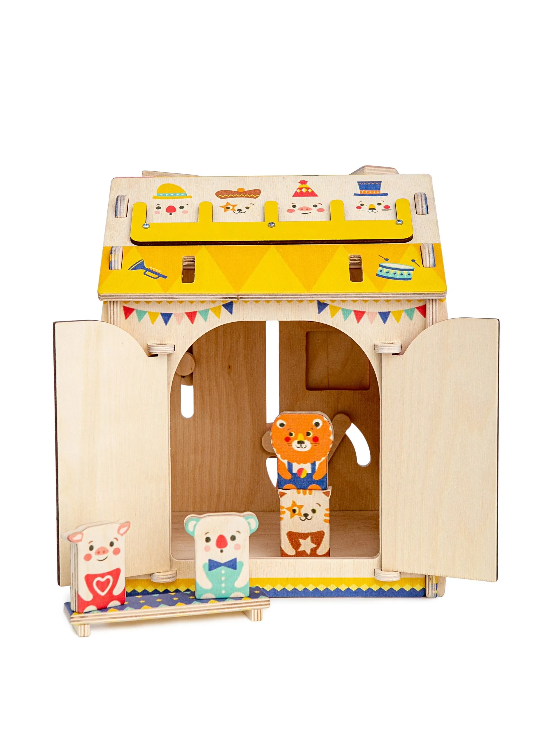 Игрушка Mag Wood бизиборд Цирк - фото 10