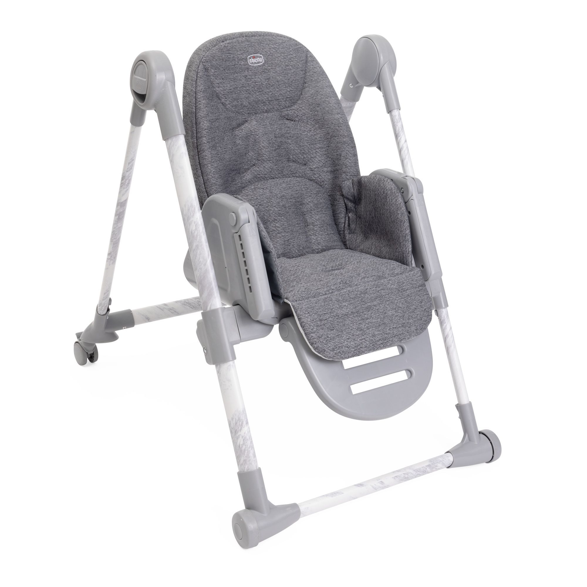 Стульчик для кормления Chicco серый - фото 15