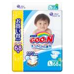 Подгузники Goon L (9-14 кг) 68 шт.