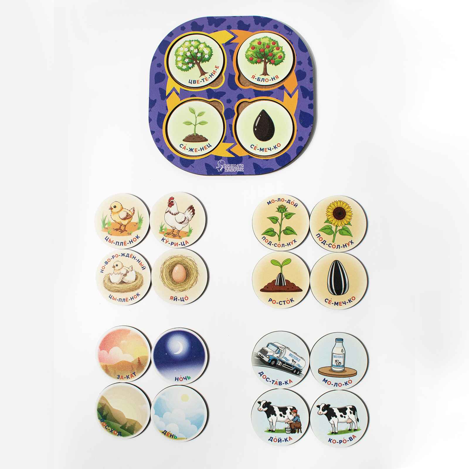 Конструктор МУЛЬТИЗАВРИК деревянный - фото 12