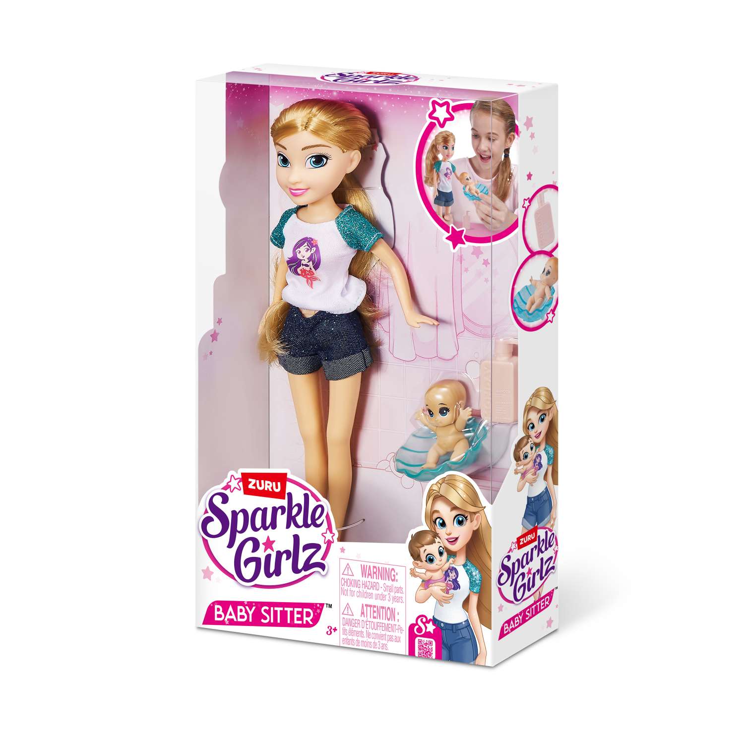 Кукла модельная Zuru Sparkle Girlz Нянечка 10064 - фото 13