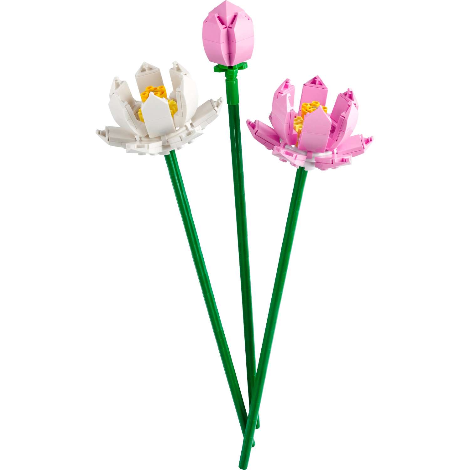 Конструктор LEGO Botanicals Цветы лотоса блочный - фото 2