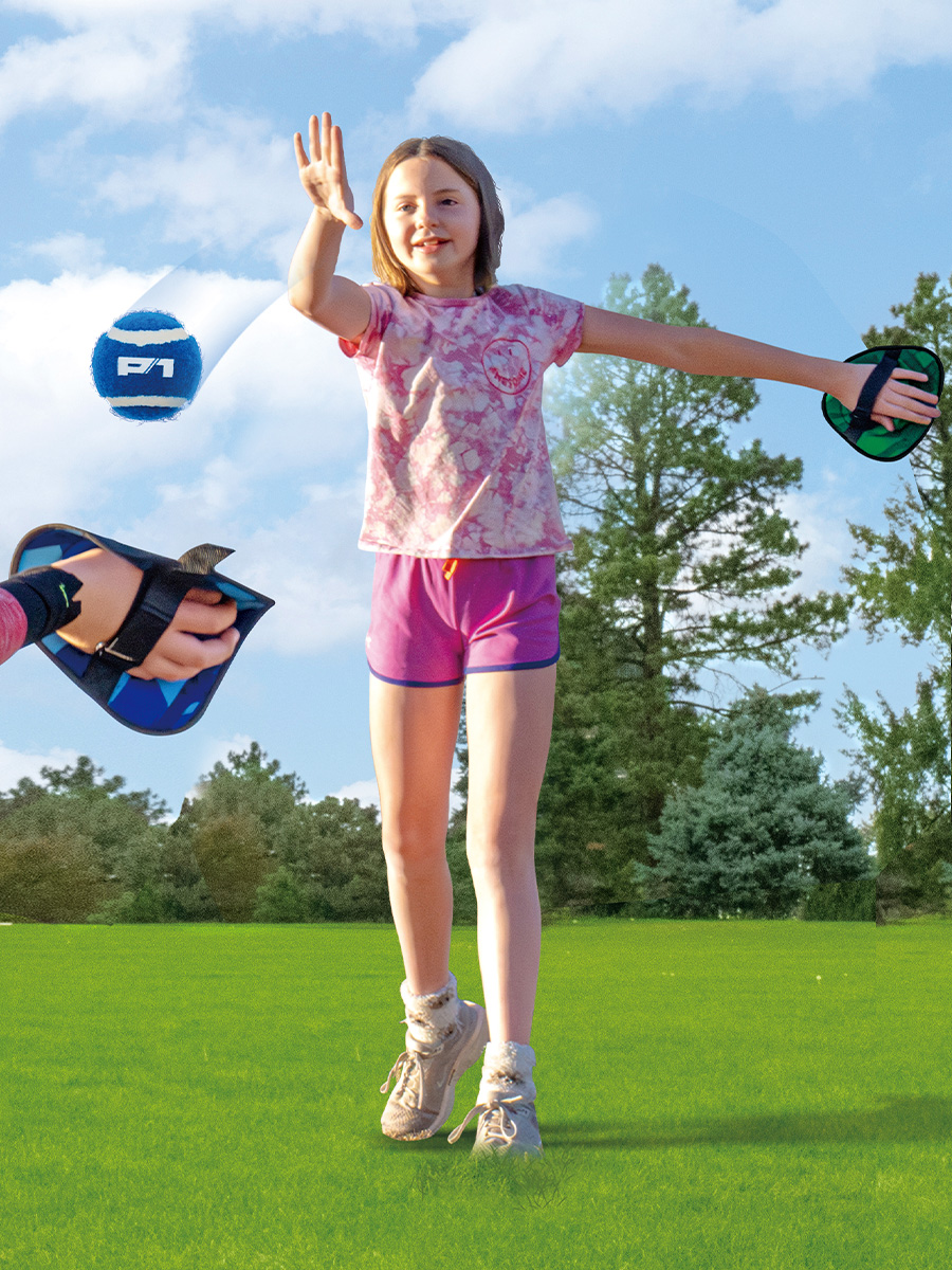 Активная игра Hape Игровой набор Поймай мяч - фото 7