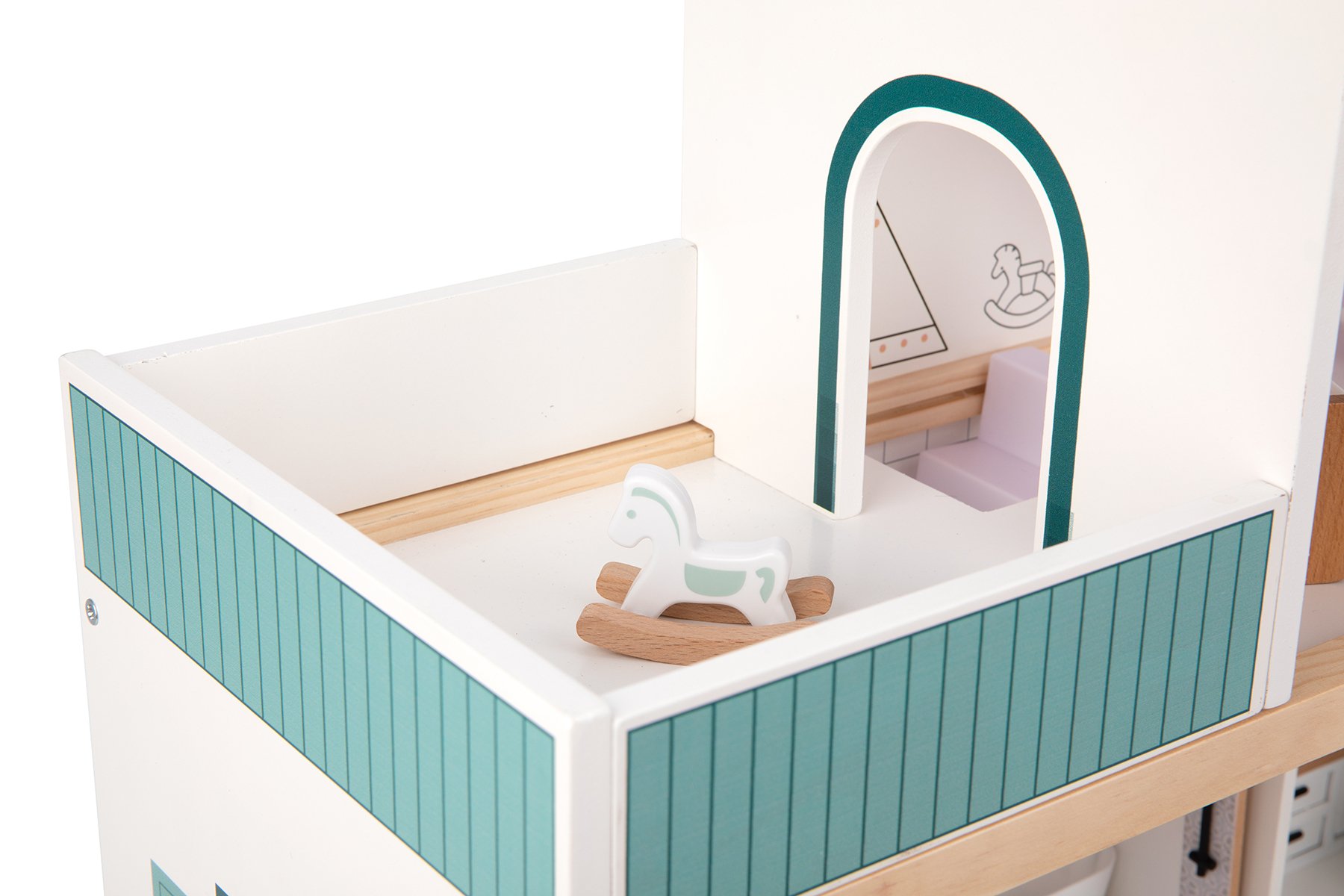 Домик для кукол Tooky Toy 70 см TH919 - фото 6