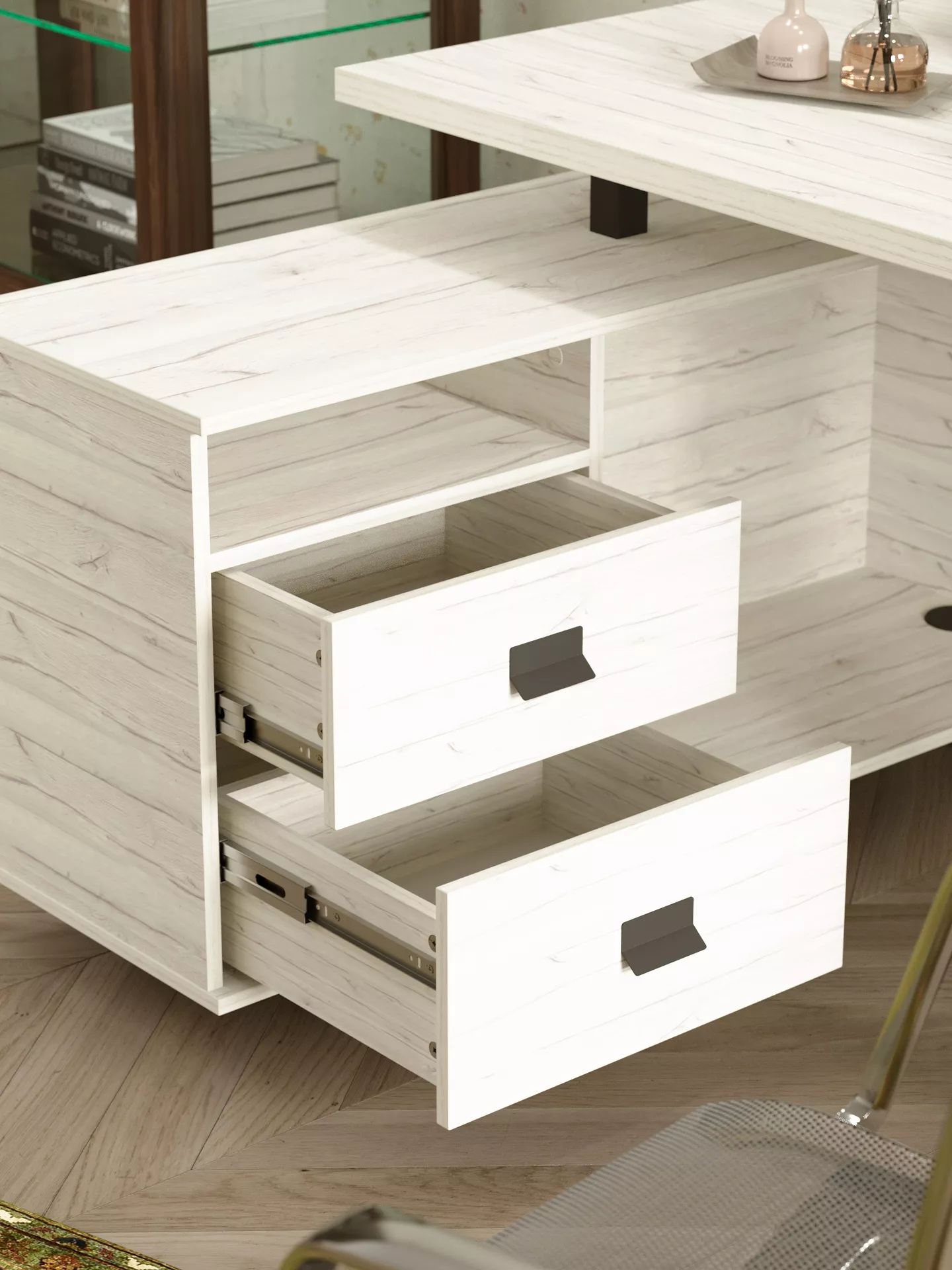 Письменный стол КАЛИФОРНИЯ МЕБЕЛЬ Хардвиг 1200 - фото 6