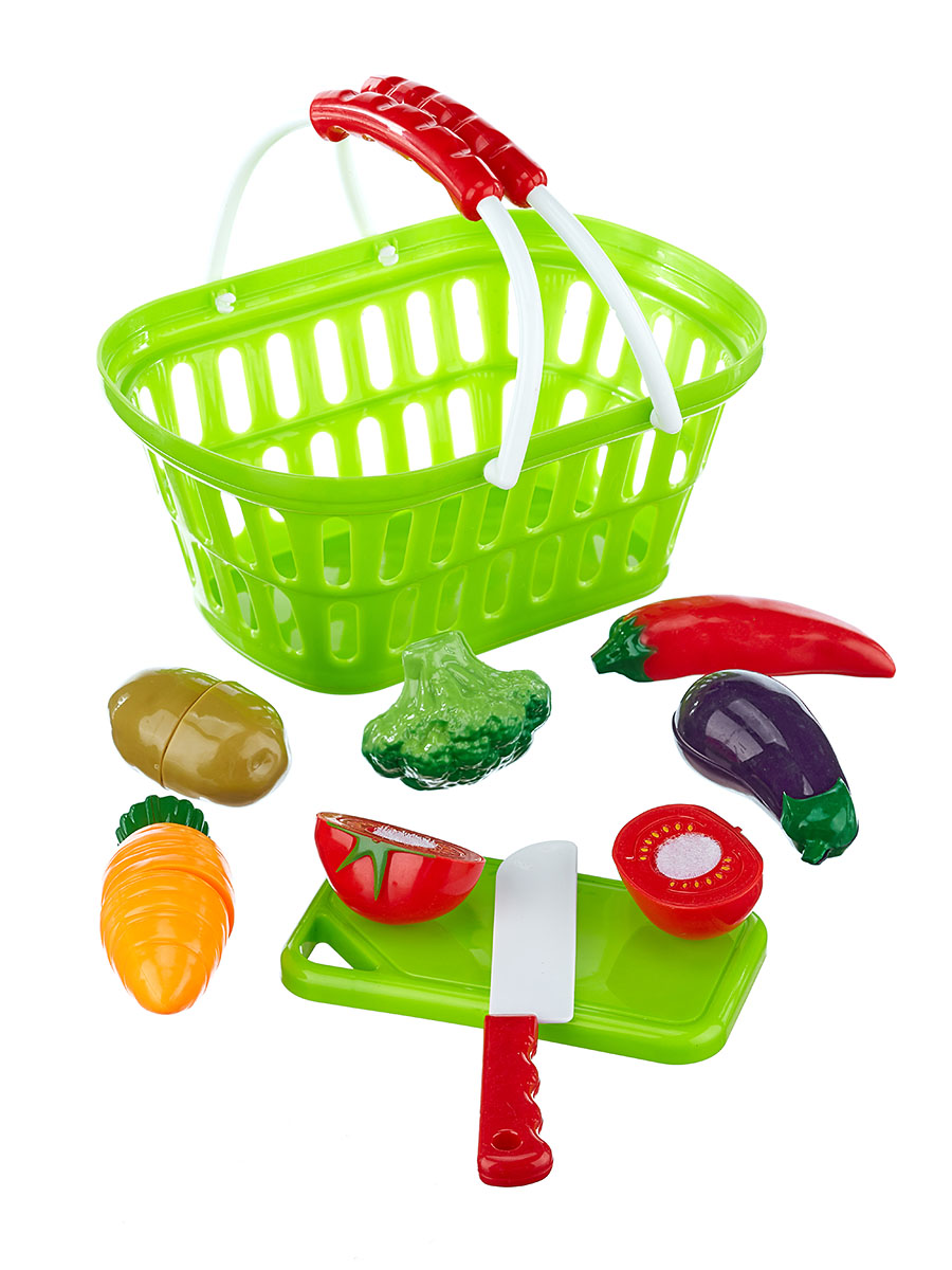 Игровой набор Donty-Tonty продукты, тележки и корзинки - фото 5