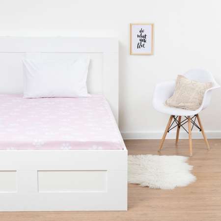 Простыня Этель Pink cat 150х214 см бязь