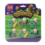 Конструктор Город мастеров Супергерои Фигурки 6 дет.