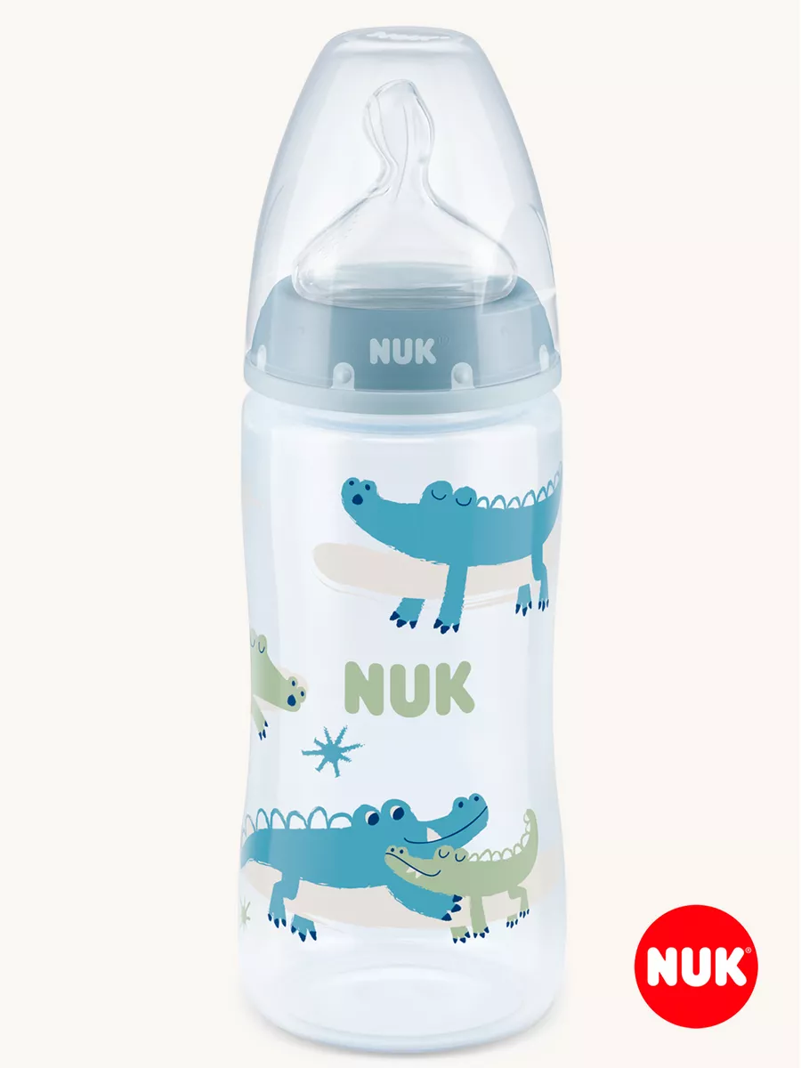 Изображение товара Бутылочка Nuk First Choice+ 360 мл термостойкое стекло для безопасного кормления Изображение товара Бутылочка Nuk First Choice+ 360 мл термостойкое стекло для безопасного кормления