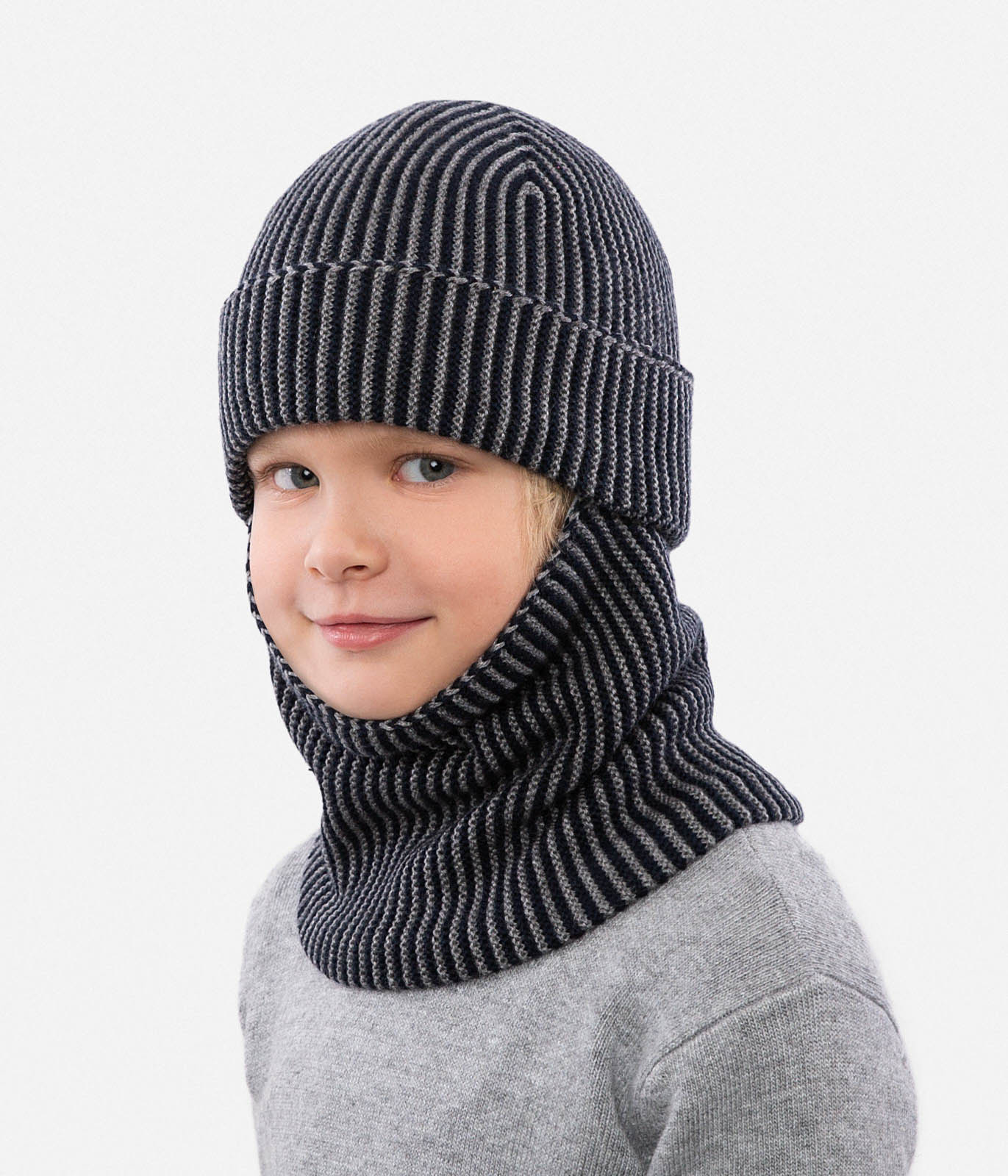 Шлем Totti Kids 12755_т.синий/серый - фото 3