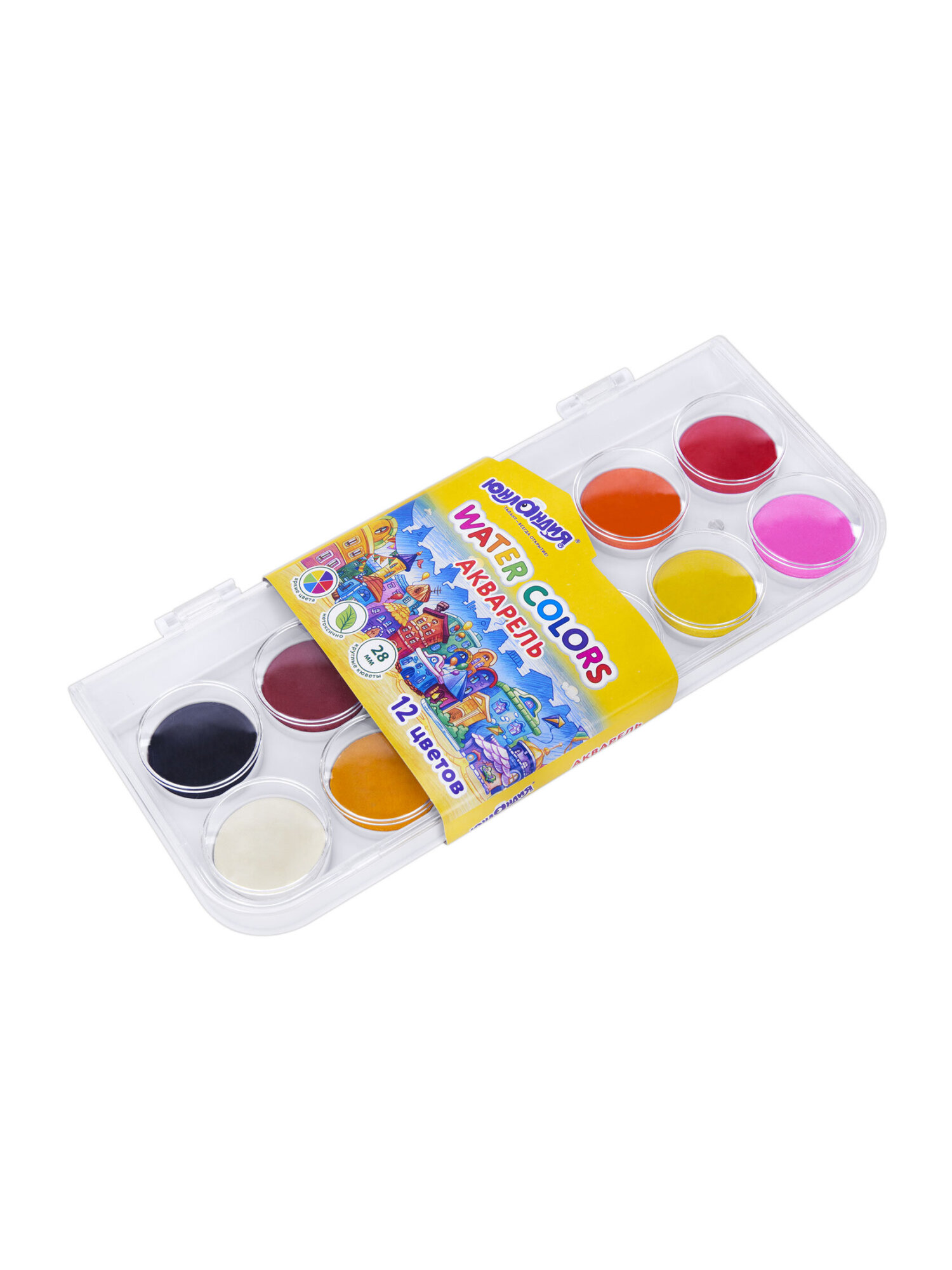 Краски акварель Юнландия 12 цв. - фото 5