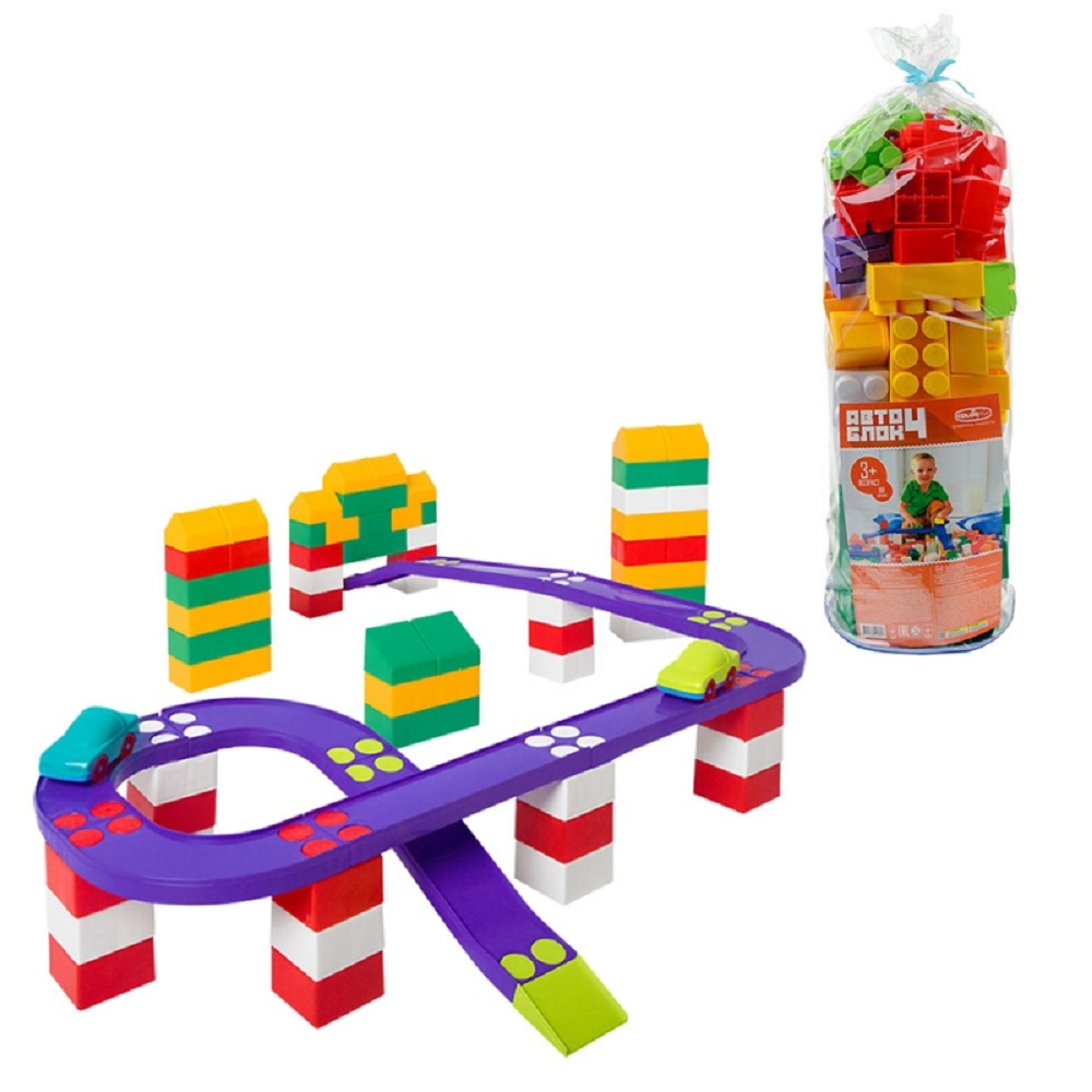 Конструктор Colorplast Авто Блок сборная игровая модель - фото 2