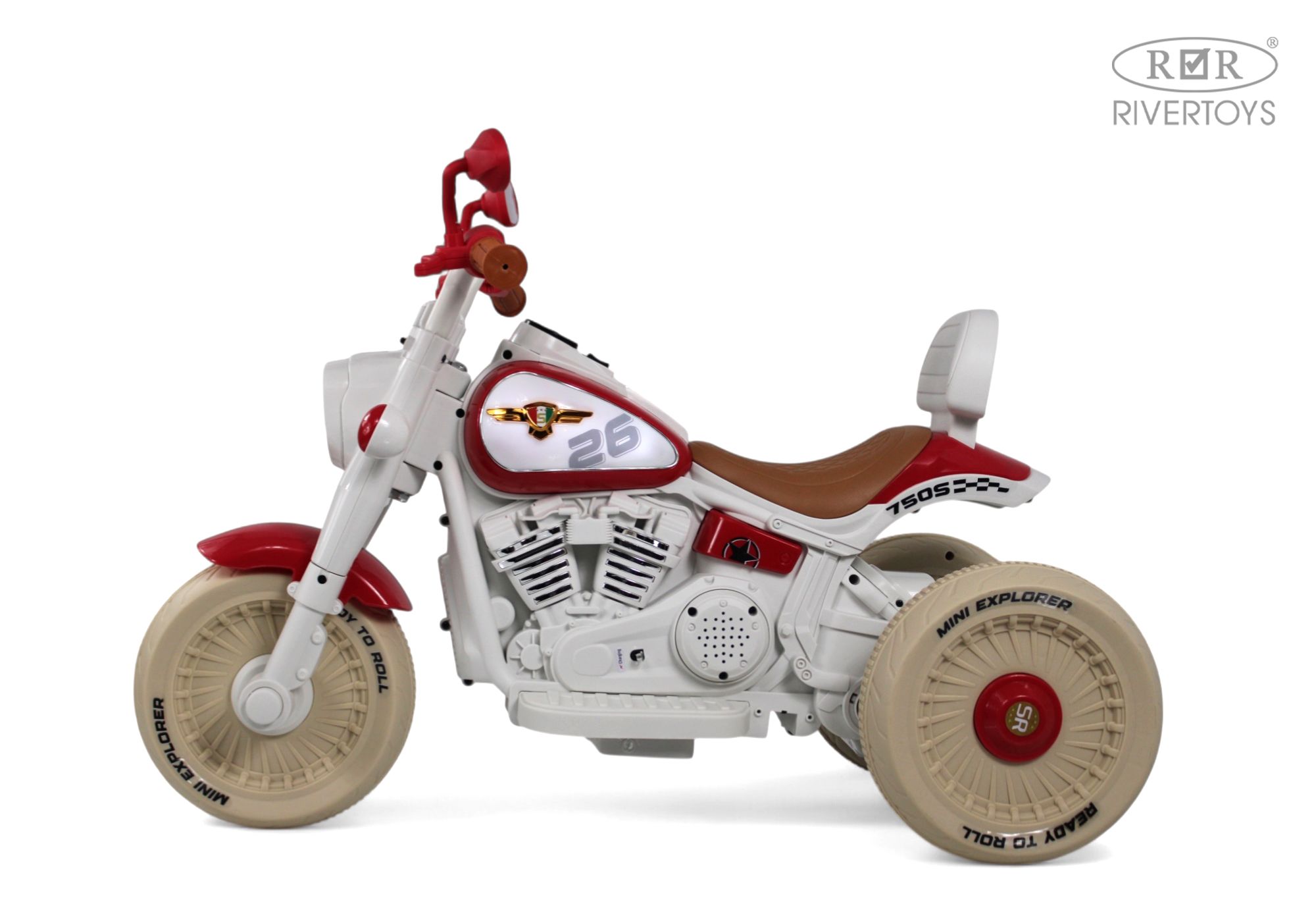 Электромобиль RIVERTOYS G500GG-A-PINK - фото 8