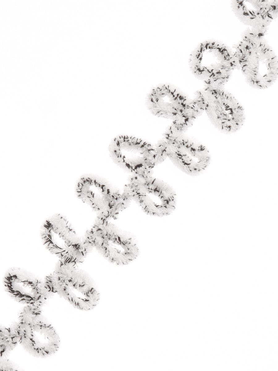 Пряжа для вязания Alize puffy 100 г 9 м микрополиэстер фантазийная плюшевая 686 белый леопард 5 мотков - фото 5