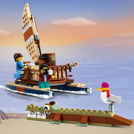Конструктор LEGO Creator Домик на дереве для сафари блочный