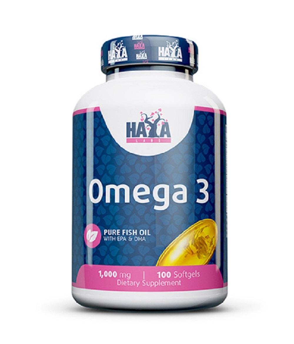 Омега 3 HAYA LABS 1000 мг 100 капсул - фото 1