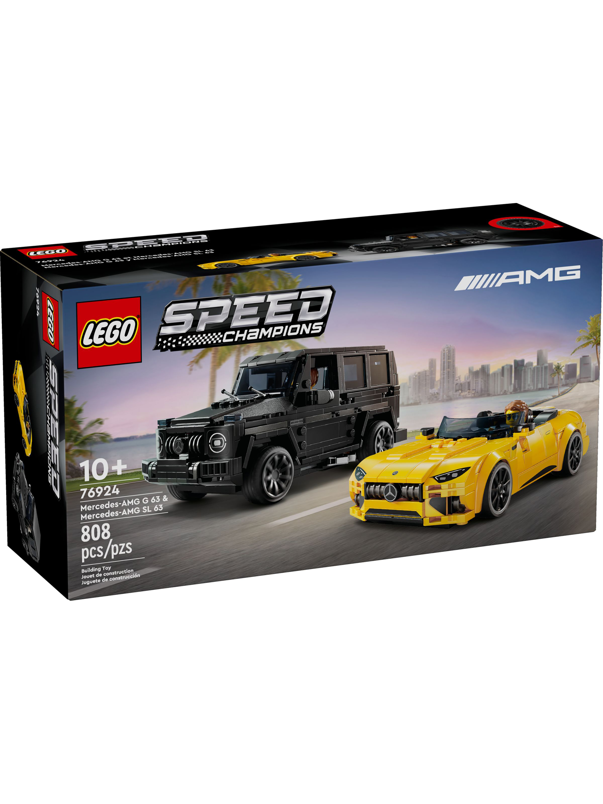 Конструктор LEGO Speed Champions Mercedes-AMG G 63 808 дет. - фото 1