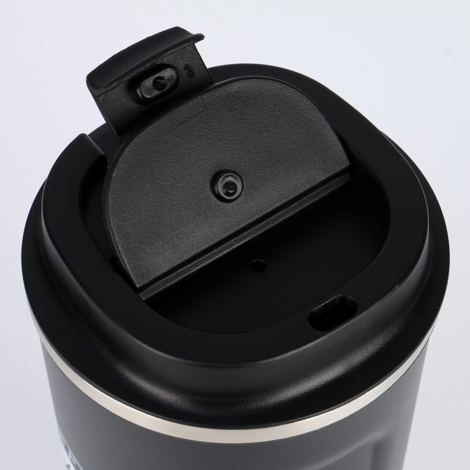 Термокружка Sima-Land 500 мл, Original "Coffee", сохраняет тепло 10 ч, чёрная - фото 4