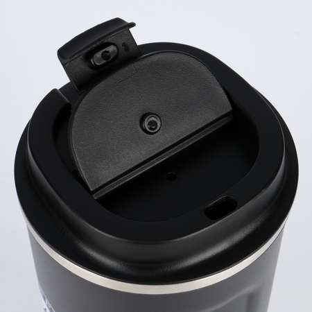 Термокружка Sima-Land 500 мл, Original \"Coffee\", сохраняет тепло 10 ч, чёрная