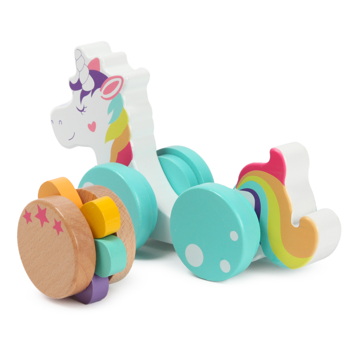 Игрушка BabyGo каталка Единорог - фото 5