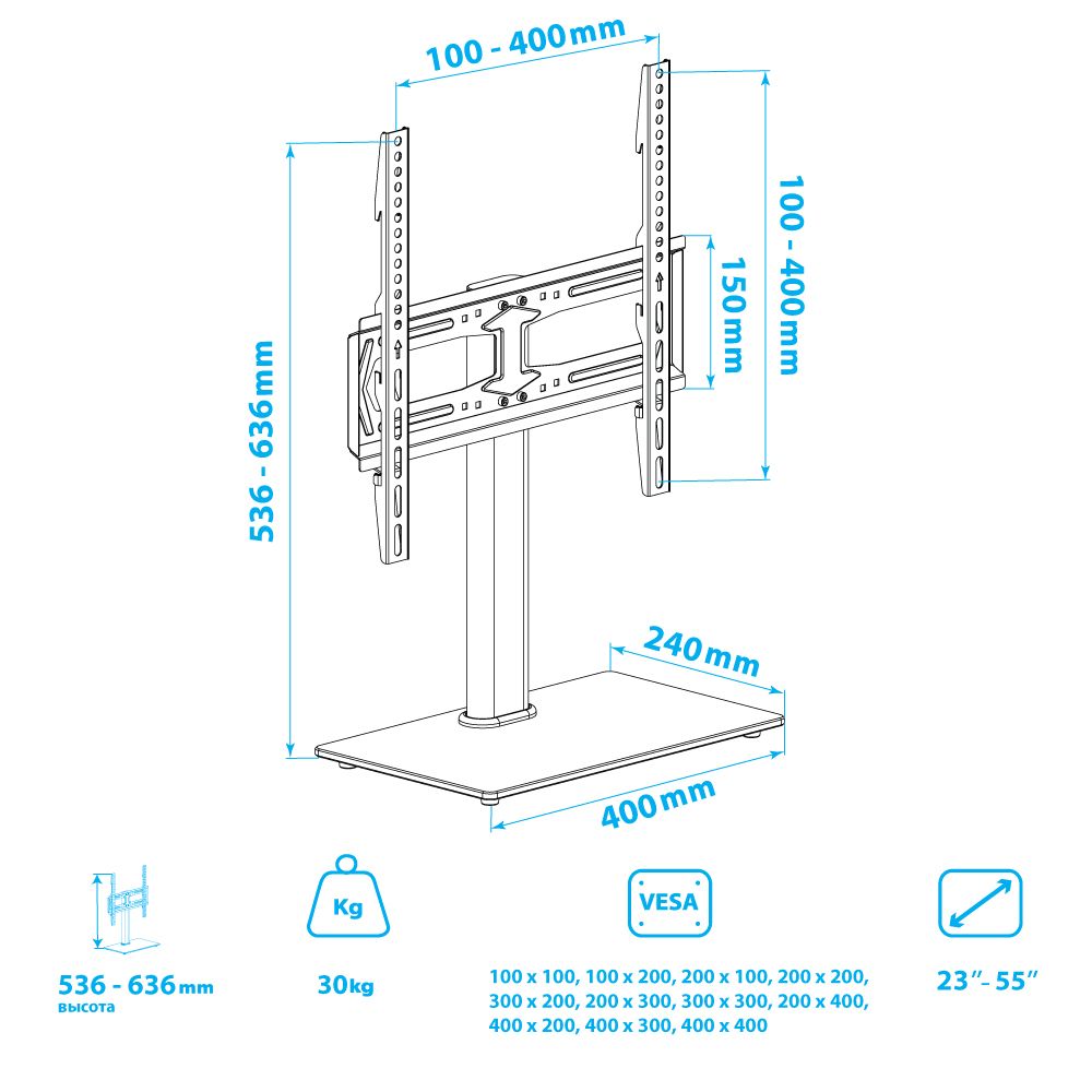 Кронштейн KROMAX X-STAND-2 - фото 7