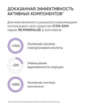 Набор уходовой косметики ICON SKIN для лица re:mineralize для интенсивного увлажнения кожи