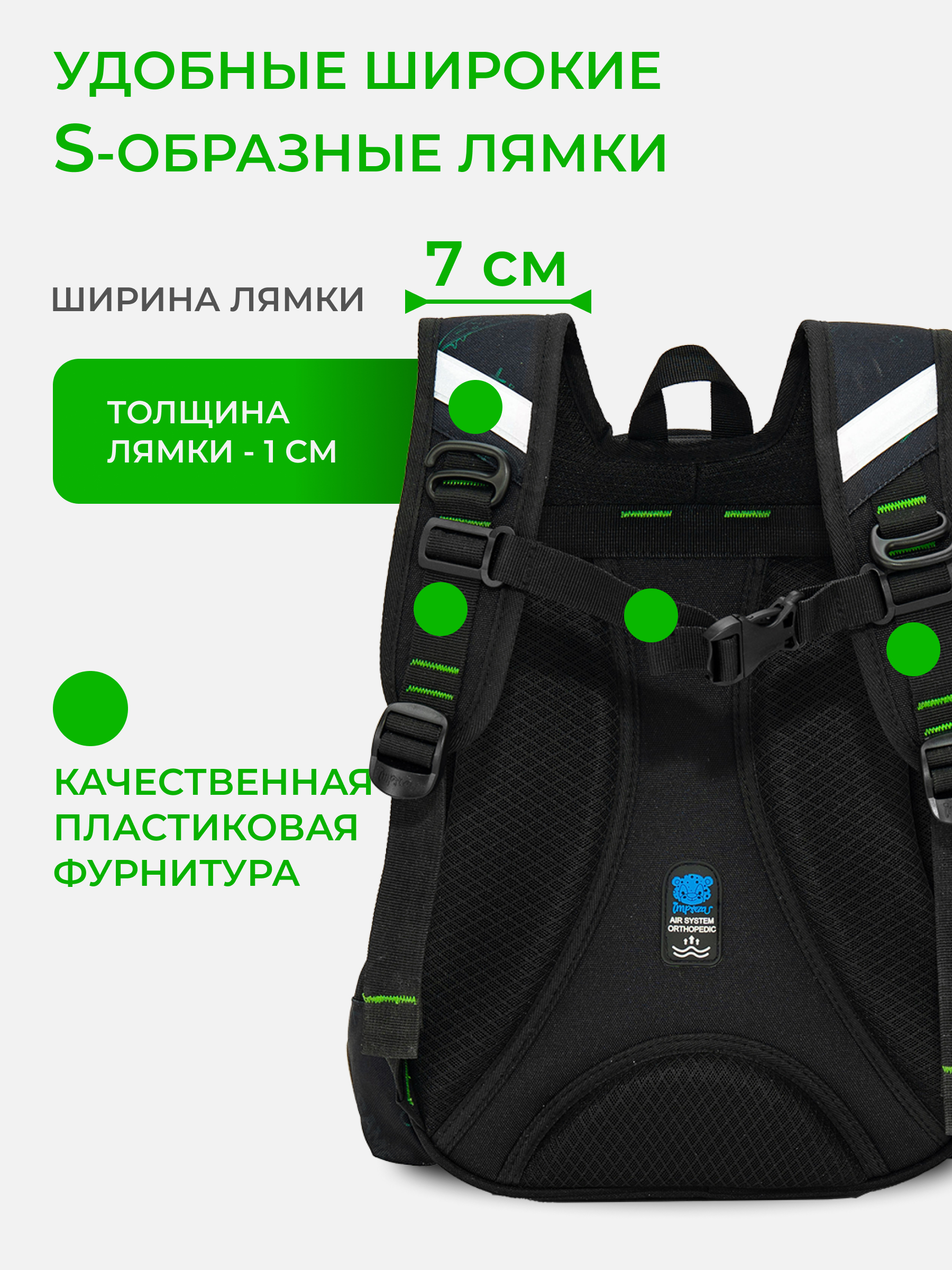 Рюкзак Impreza А188 - фото 8