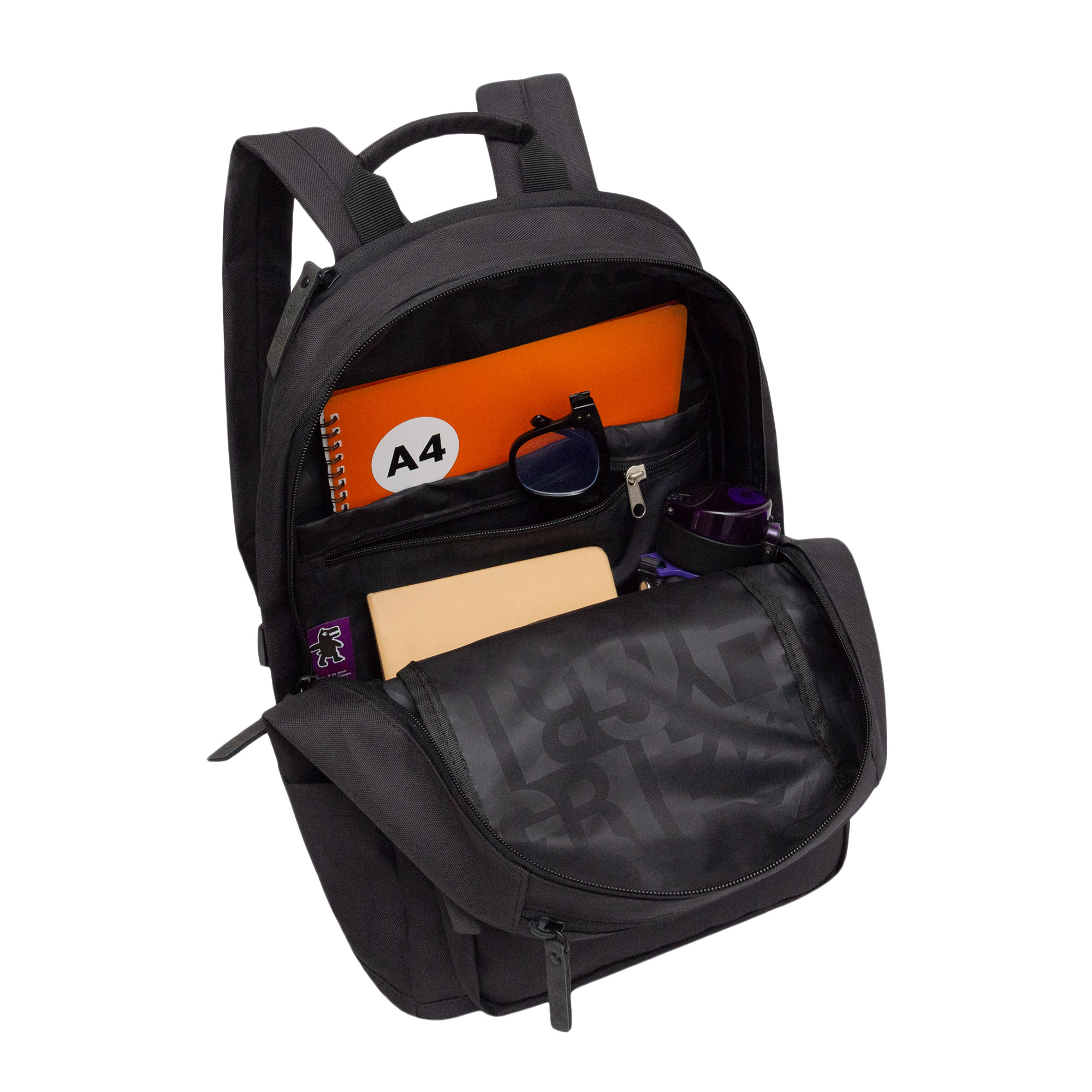 Рюкзак Grizzly черный - фото 6